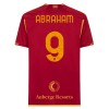 Maglia ufficiale AS Roma Abraham 9 Casa 2023-24 per Uomo